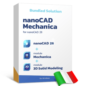 Bundled NC Mech ita 26 bundle nanocad mechanica